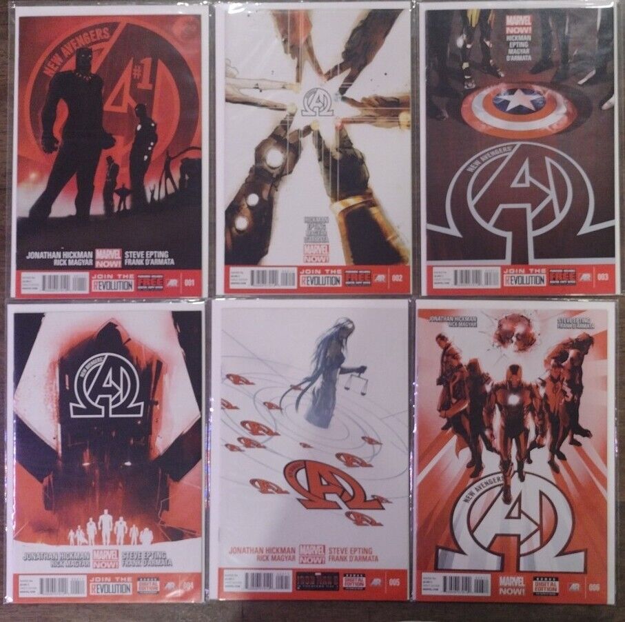 New Avengers #1-8 (2013 Marvel Series) Great Condition