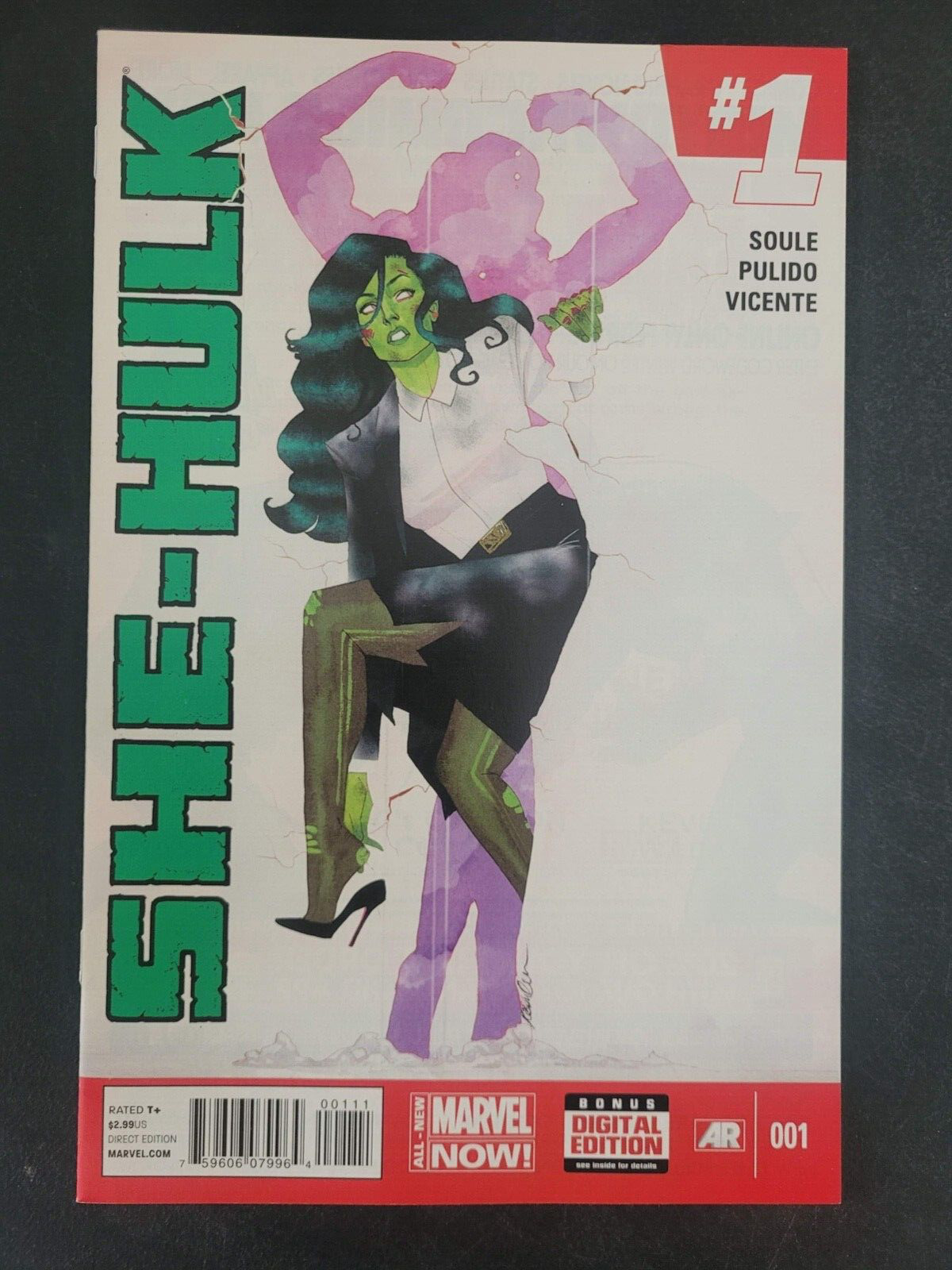 SHE-HULK #1 (2014) ALL-NEW MARVEL NOW CHARLES SOULE JAVIER PULIDO