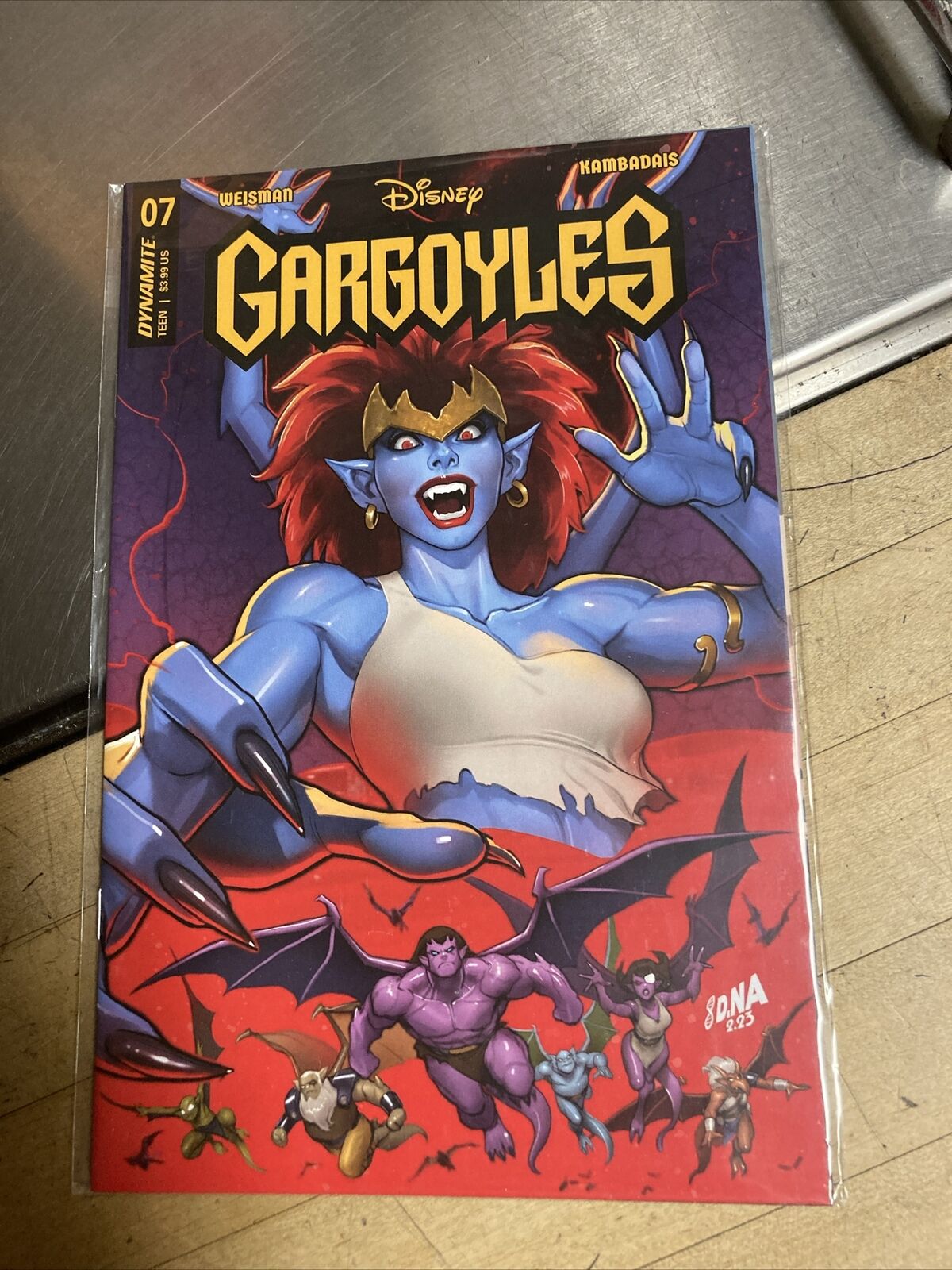 GARGOYLES # 7 - Dynamite Comics 2023 Disney - New Condition - Unread
