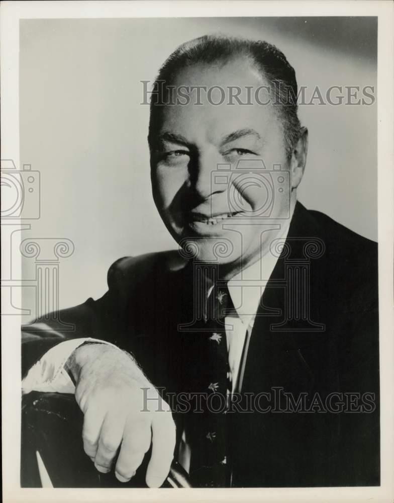 1957 Press Photo Jimmy Powers, \