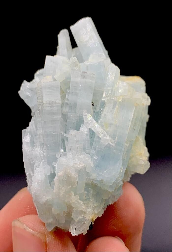 50g Top Quality of Aquamarine Crystal Bunch  From Pakistan