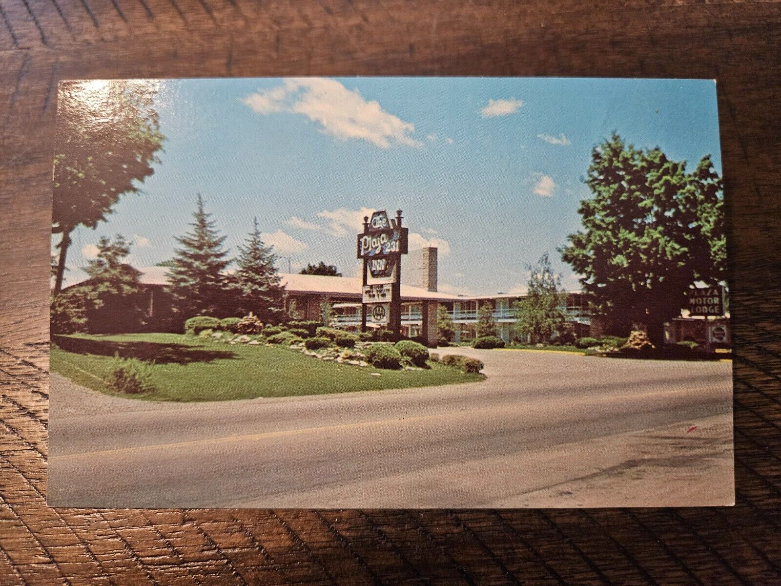 Postcard TN Tennessee Lebanon Plaz 232 Inn Motel Roadside