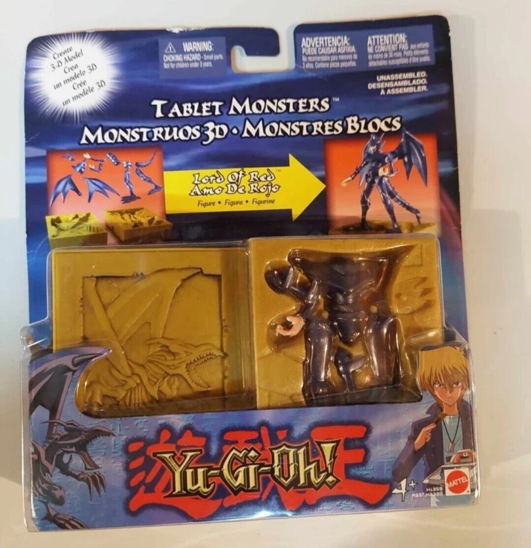 Yu-Gi-Oh Tablet Monsters Lord Of Red New In Package 2004