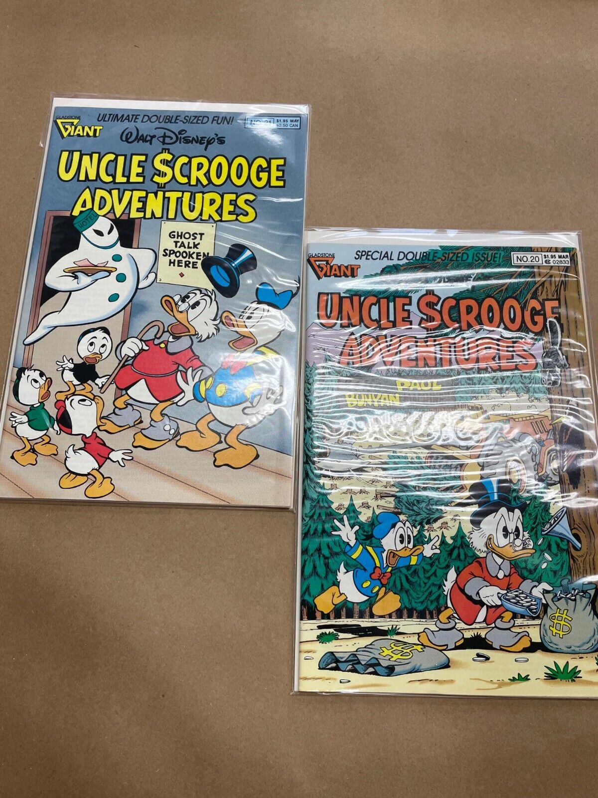 Walt Disney Uncle Scrooge's Adventures. #20,21 *Rare*