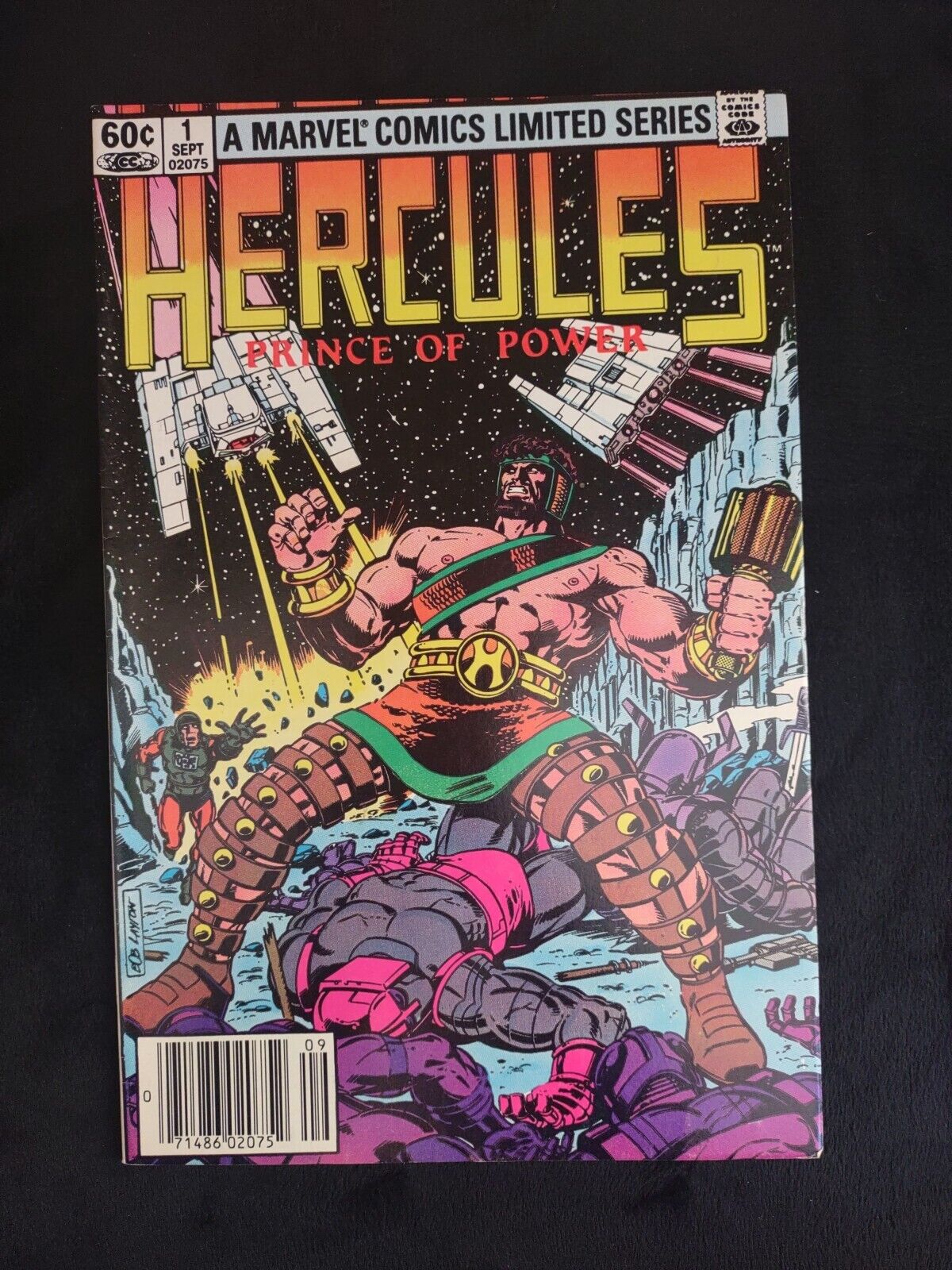 Hercules: Prince of Power # 1-NS/ Look Pics & Read/ Bob Layton Cvr./ 1st Print..