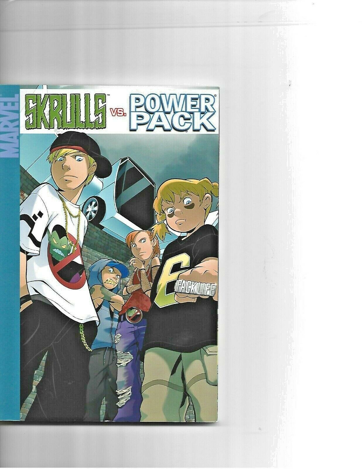 Skrulls Vs. Power Pack  by Fred Van Lente  Marvel Digest sized Graphic Novel