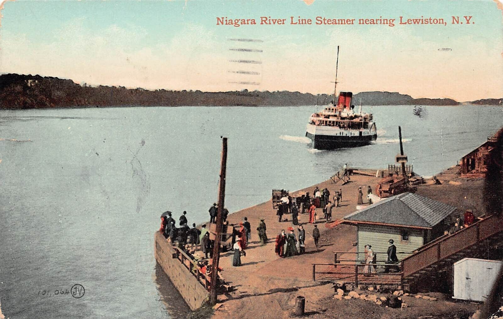 SS Chippewa Lewiston New York Niagara Falls River Line Steamer Vtg Postcard Z9
