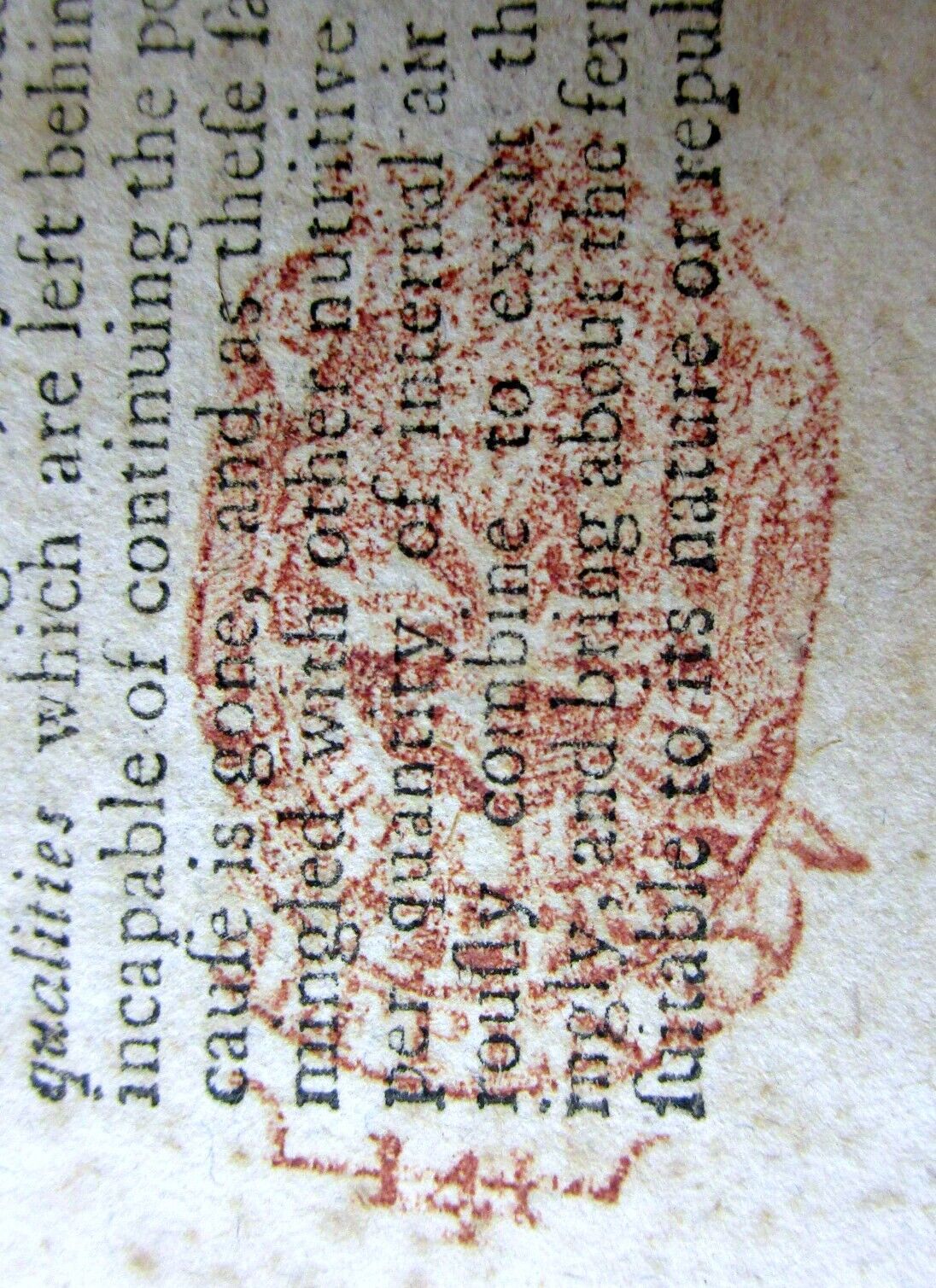 1758 French & Indian War era newspaper with a RED British halfpenny TAX STAMP