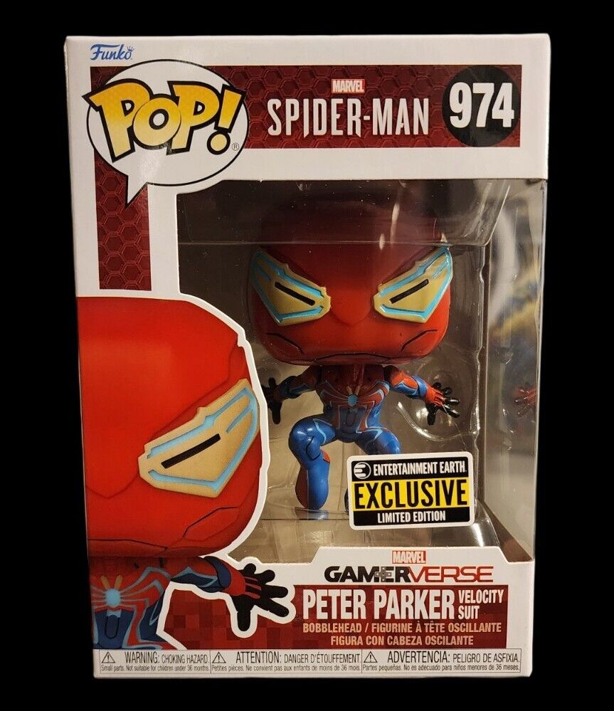 Spider-Man 2 • Peter Parker (Velocity Suit) #974 Funko Pop