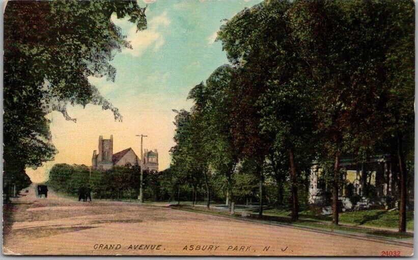 c1910s ASBURY PARK, New Jersey Postcard \