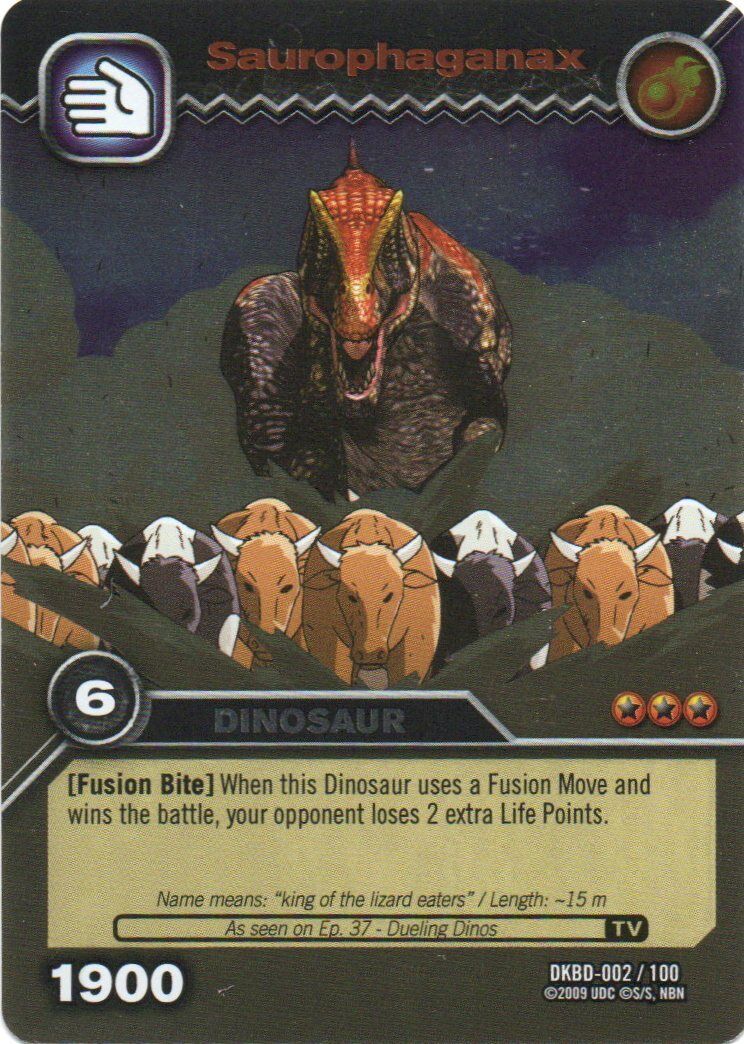 Dinosaur King BLACK DINOSAUR RAMPAGE DINOTECTOR SHOWDOWN  Single Trading Cards