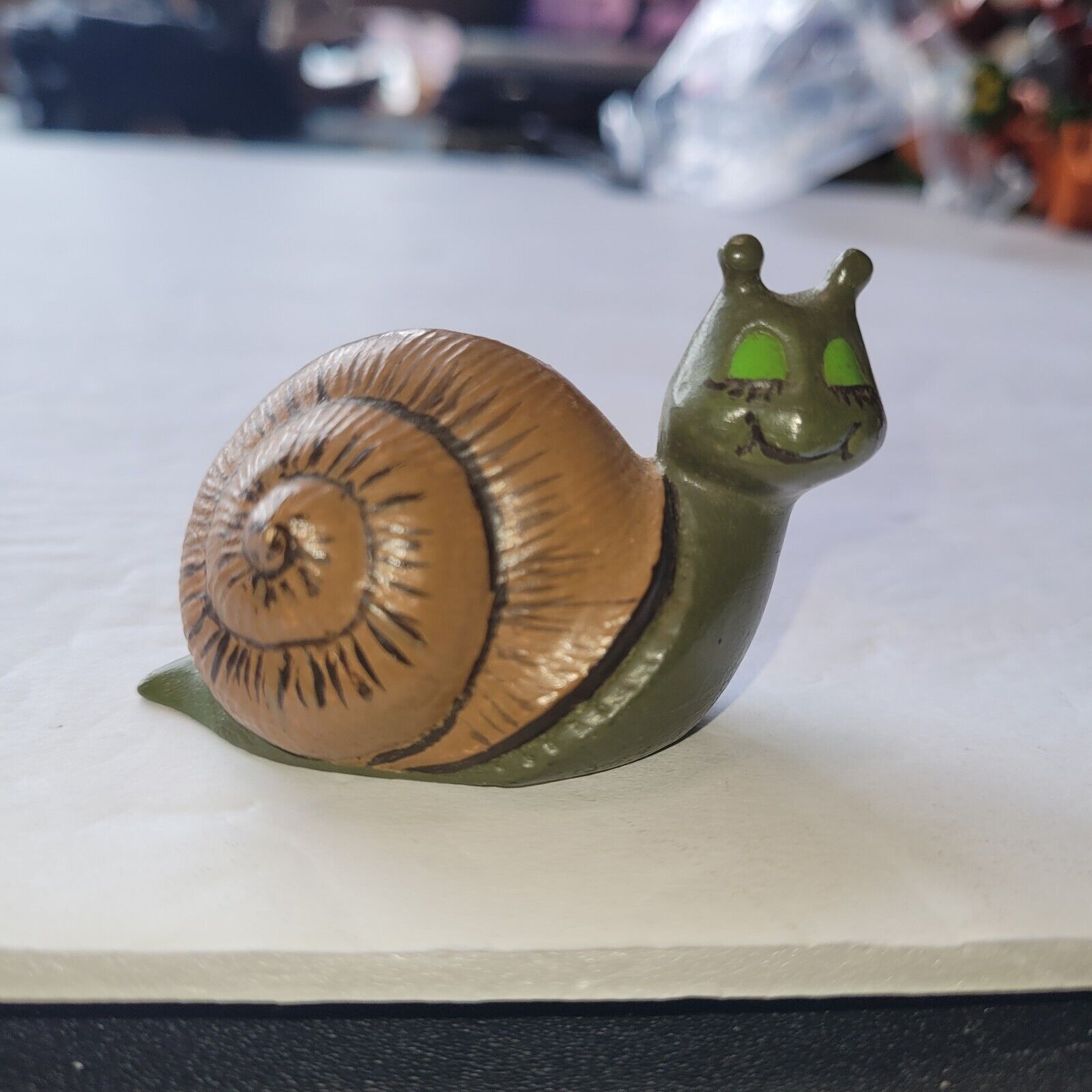 Vintage Miniature Snail by Duncan Ceramics 1975, about 1.5\