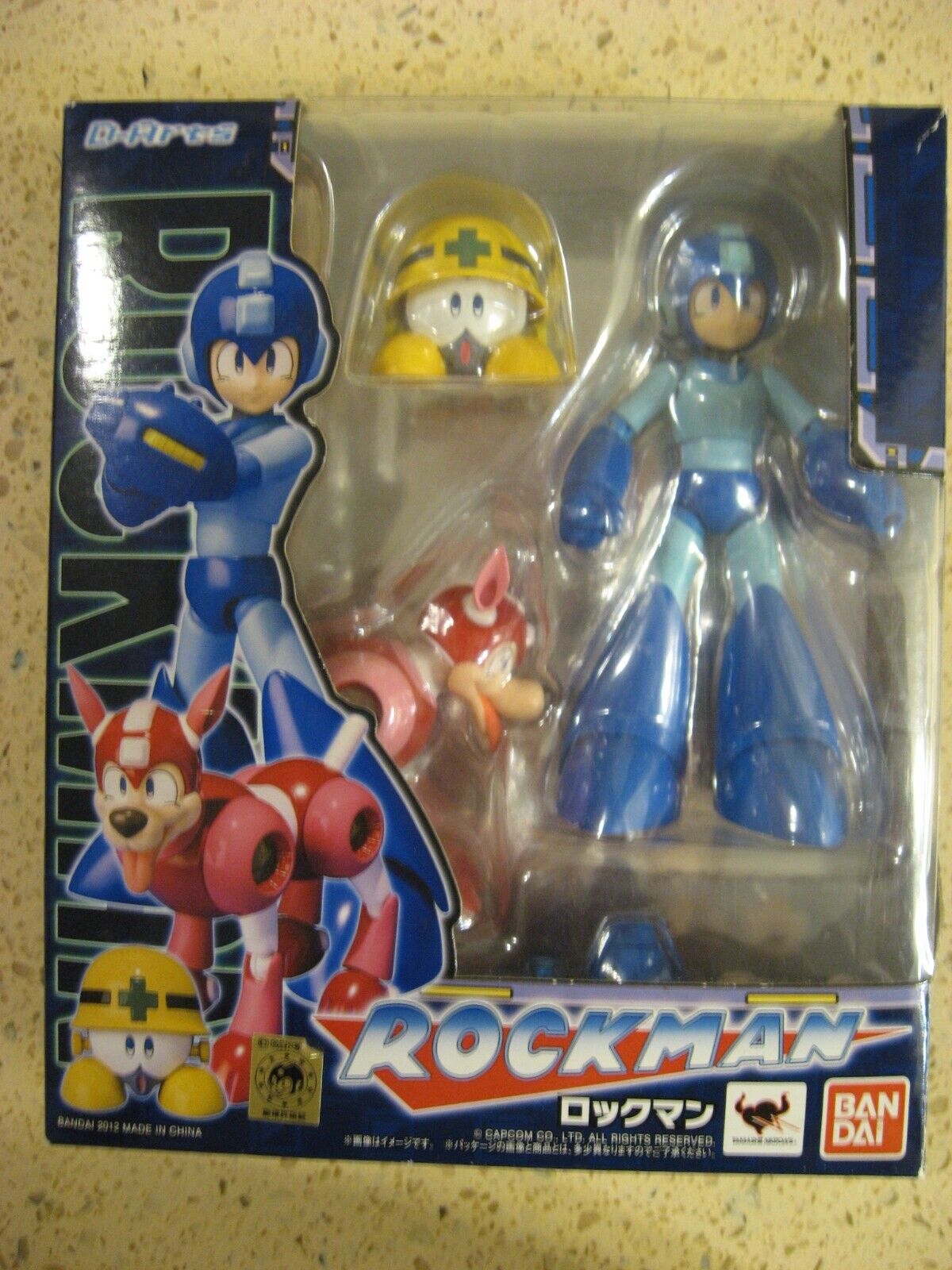 D-Arts Bandai Mega Man Rockman & Rush Met Action Figure Japanese Version - CIB