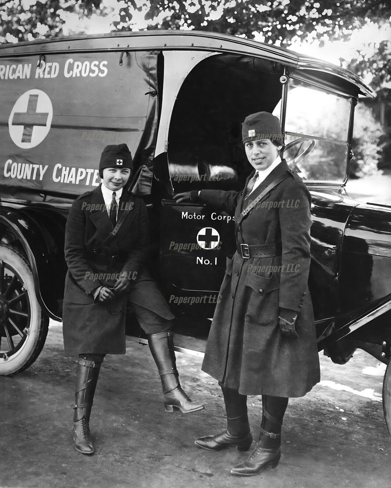 WW 1 American Red Cross 8x10 Photo