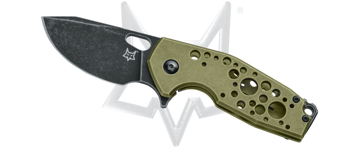 Fox Knives Suru Frame Lock FX-526 ALG N690Co Green Aluminum