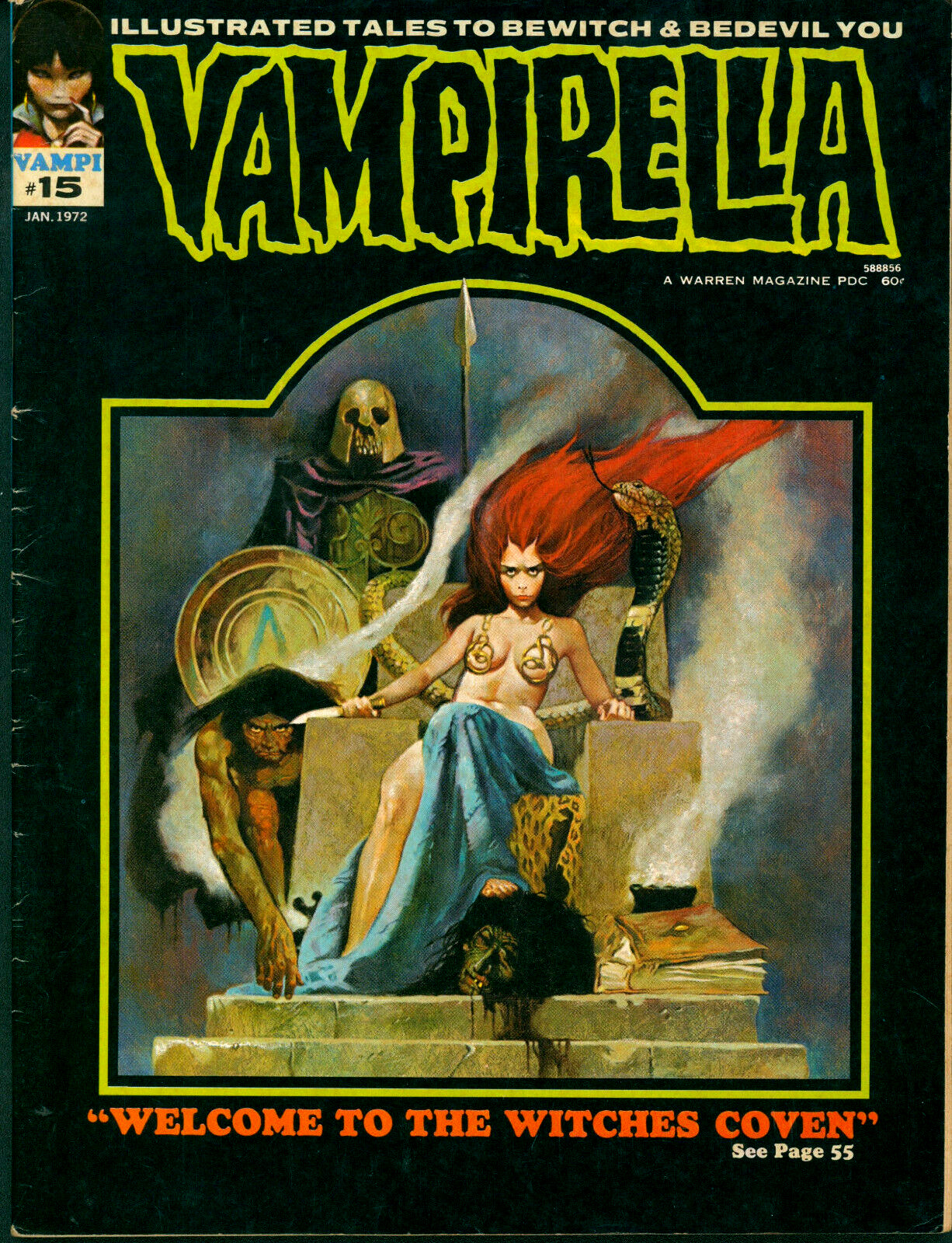 Vampirella Magazine #15 Warren 1972 VG/FN