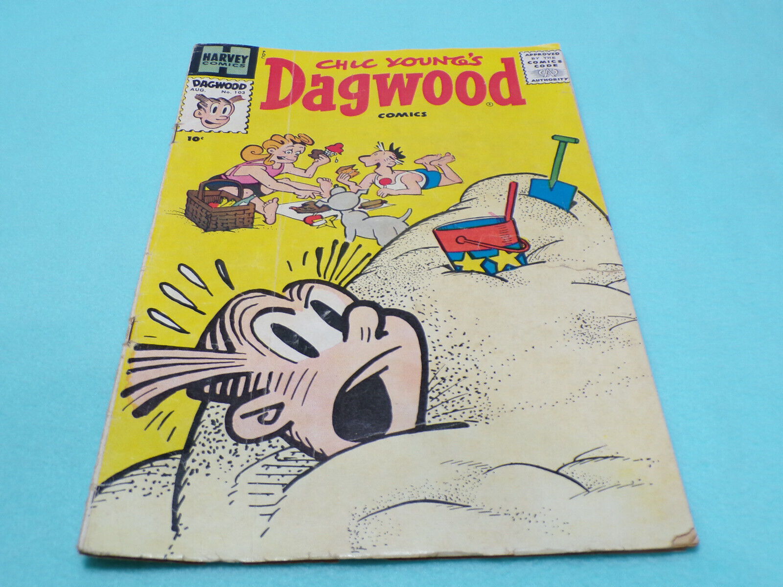 Harvey Comics, Chic Young\'s Dagwood, Issue # 103. Good
