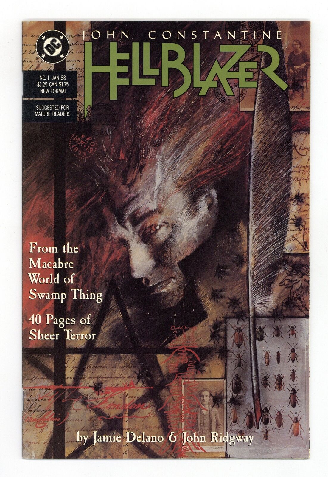 Hellblazer #1 VF- 7.5 1988