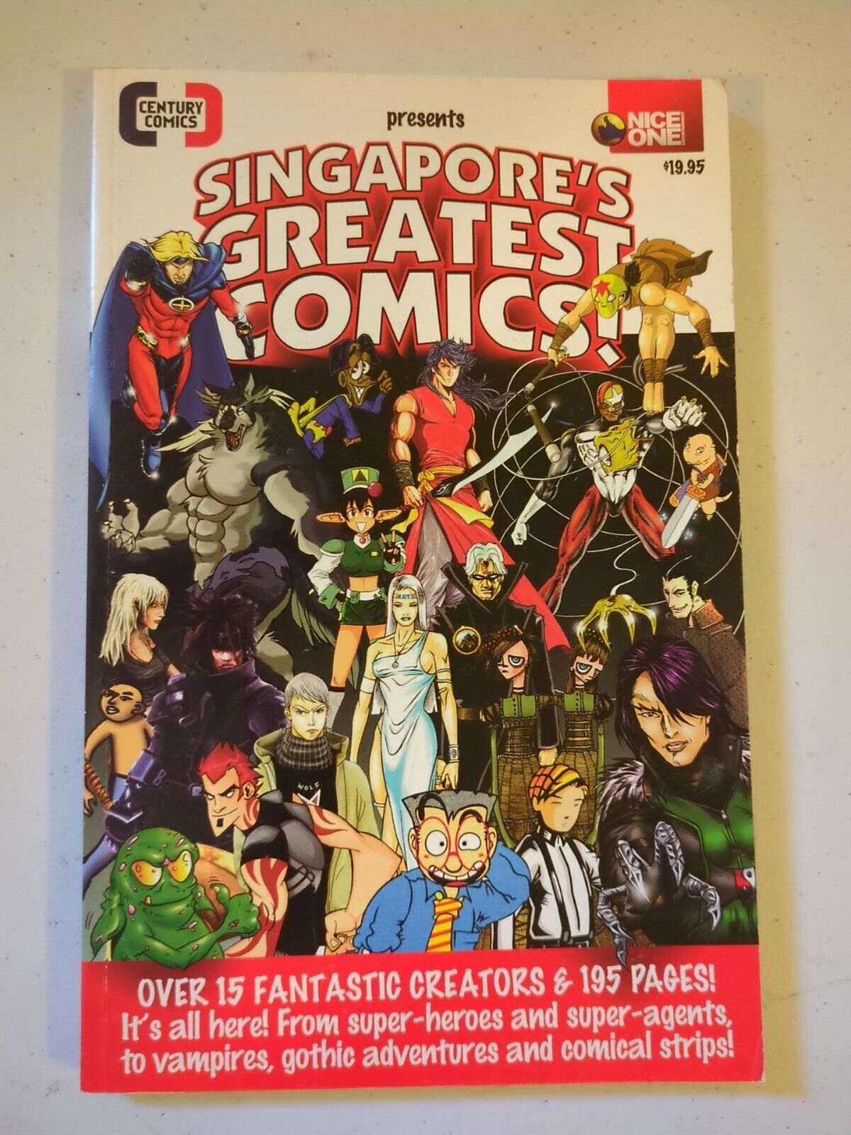 CENTURY COMICS PRESENTS SINGAPORE\'S GREATEST COMICS By Jerry Hinds