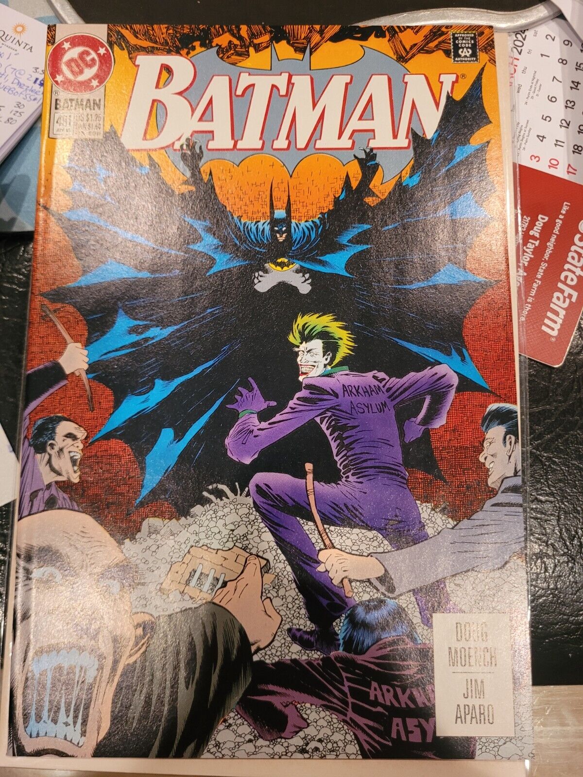 Batman #491 DC Comics 1993 Prelude to Knightfall BAGGED BOARDED 1ST PRINT KEY