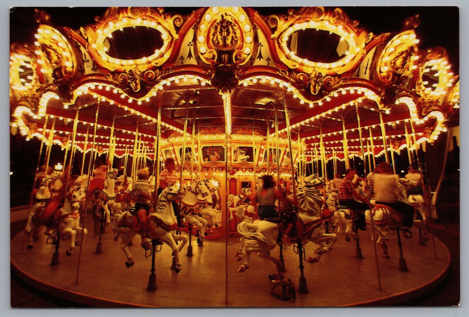Disneyland King Arthur Carrousel Fantasyland 4x6 Postcard