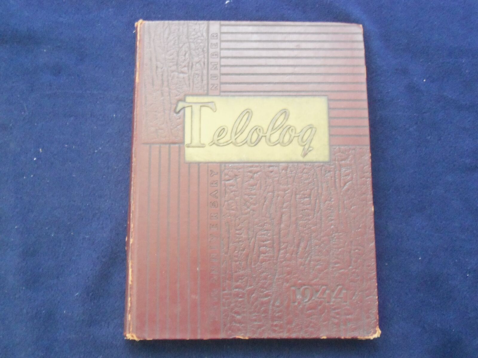 1944 THE TELELOG ST. BENEDICT'S PEPARATORY SCHOOL YEARBOOK - NEWARK, NJ- YB 3121