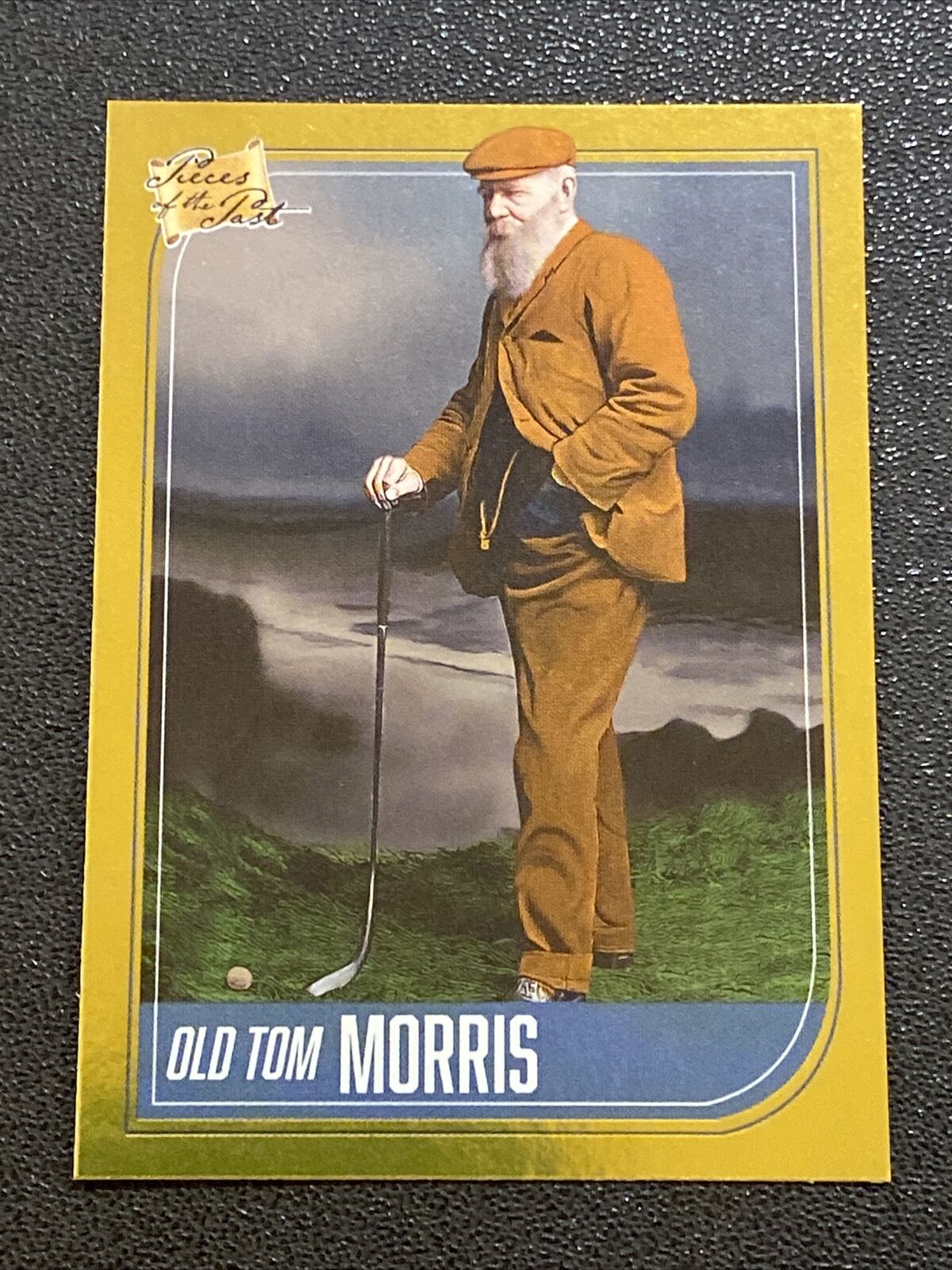 2021 Super Products Pieces of the Past Gold Mirror Tom Morris Old #70