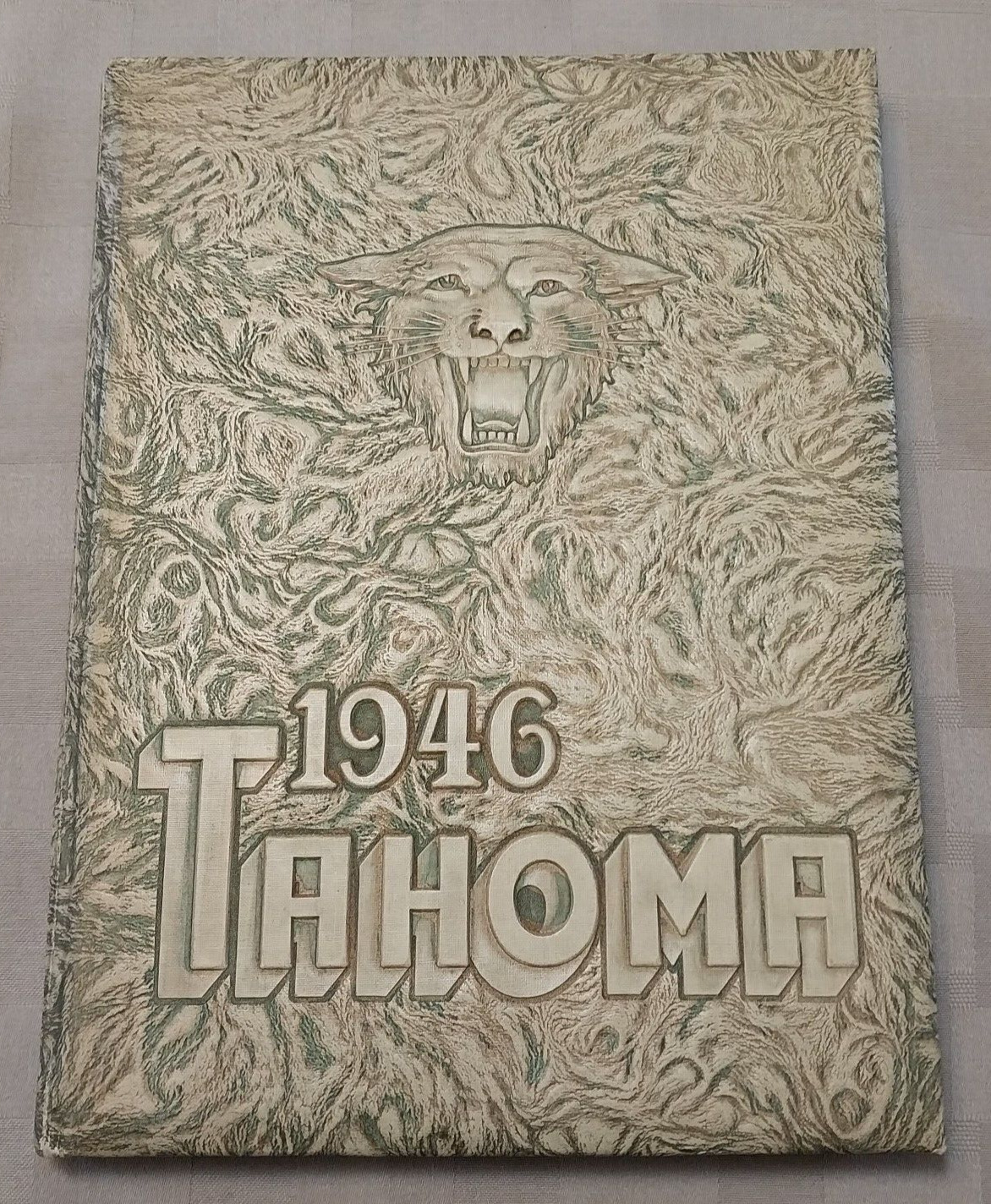 1946 TAHOMA Tacoma WA Vintage STADIUM High School YEARBOOK