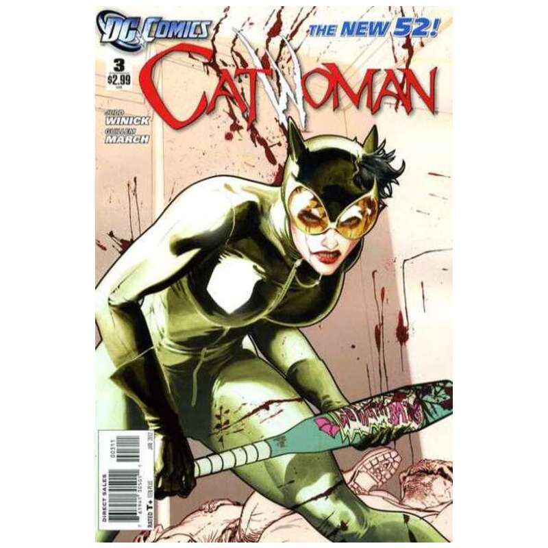 Catwoman (2011 series) #3 in Near Mint condition. DC comics [w]