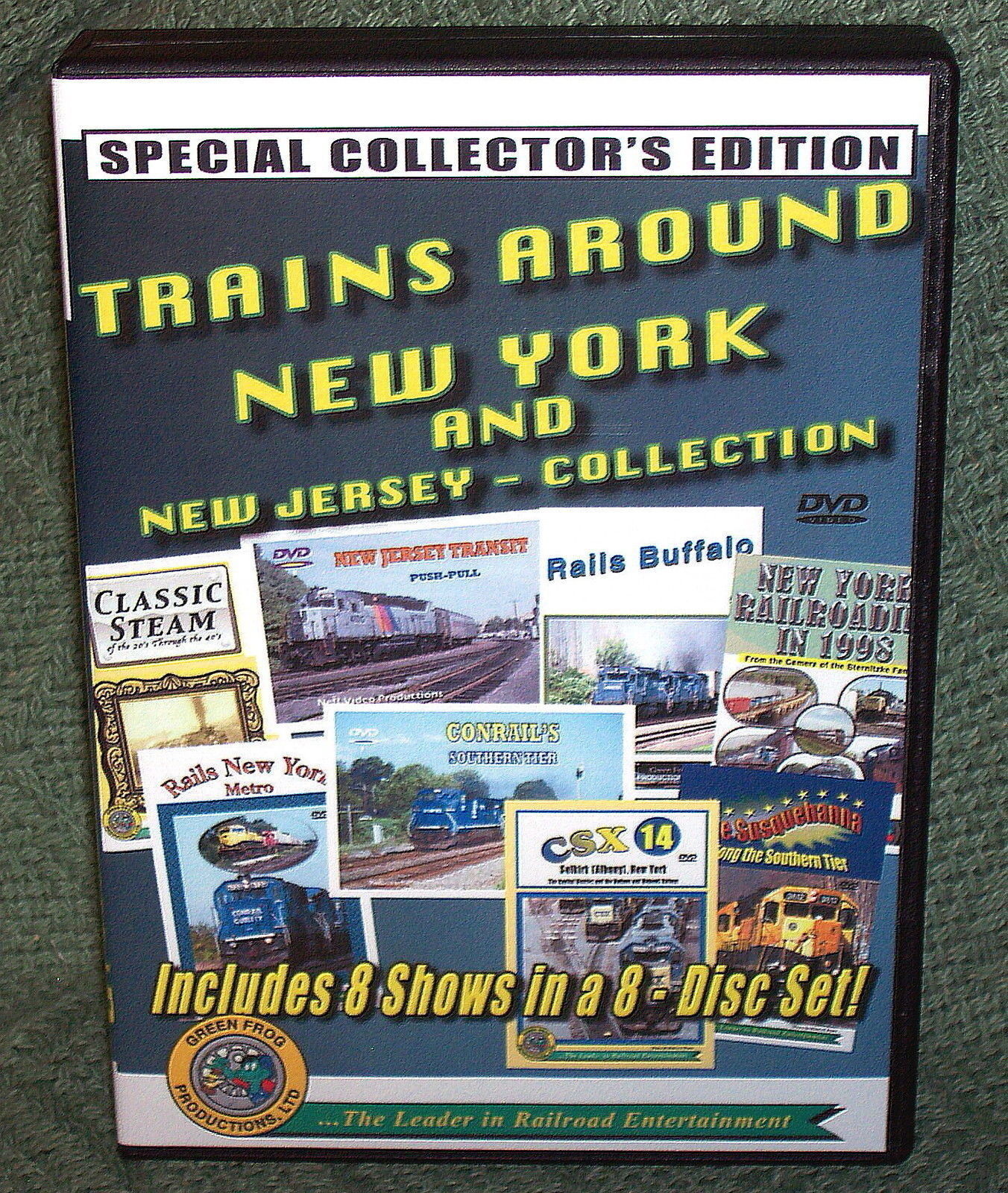 20237 TRAIN VIDEO DVD BOX SET \