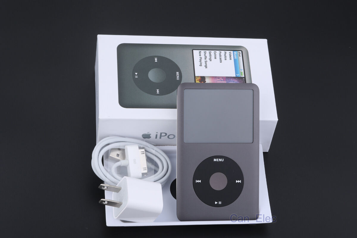 New Apple iPod Classic 7th Generation 160GB-256GB-1TB  2TB Black Silver Mp3 Play