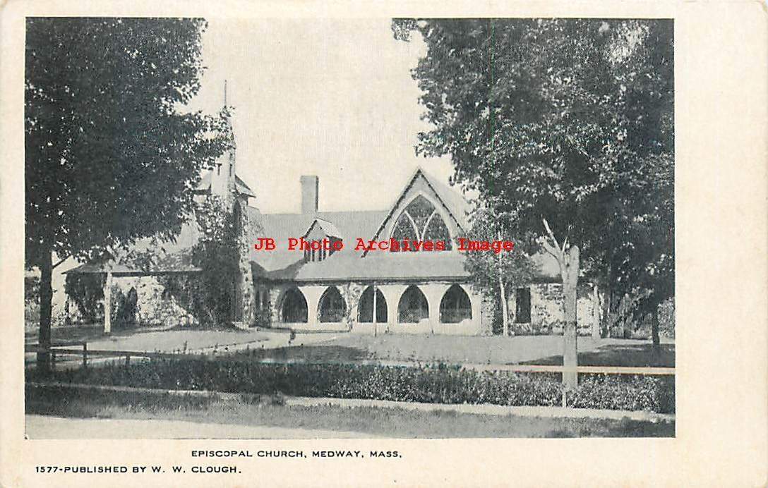 MA, Medway, Massachusetts, Episcopal Church, WW Clough