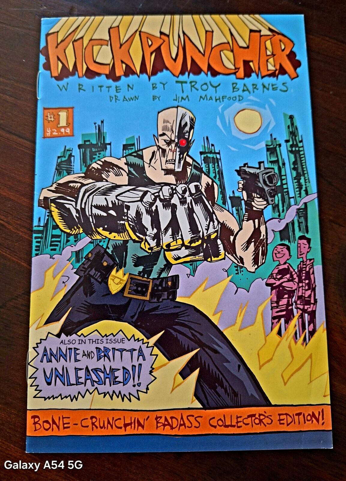 Kickpuncher #1 Comic Book by Troy Barnes Annie & Britta Unleashed Jim Mahfood