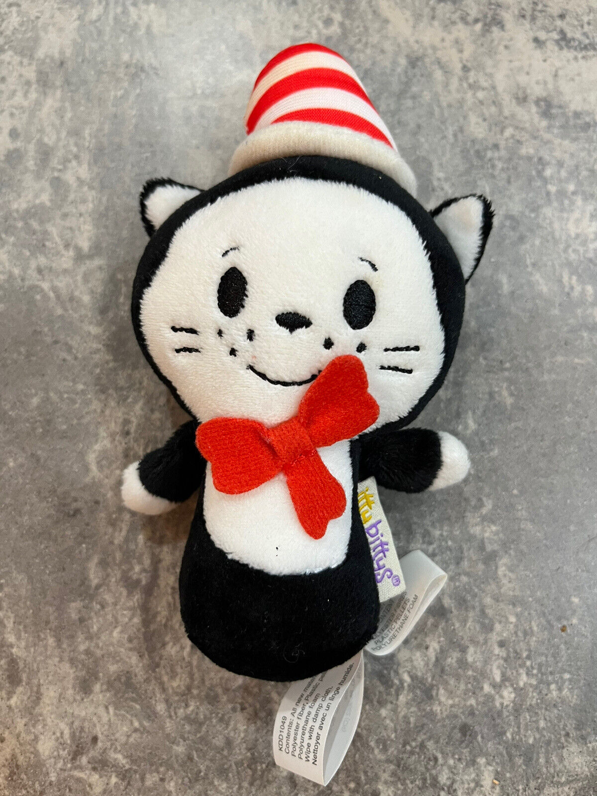Hallmark Itty Bittys Most Adorable Dr Seuss Cat In The Hat 4.5” Mini Plush