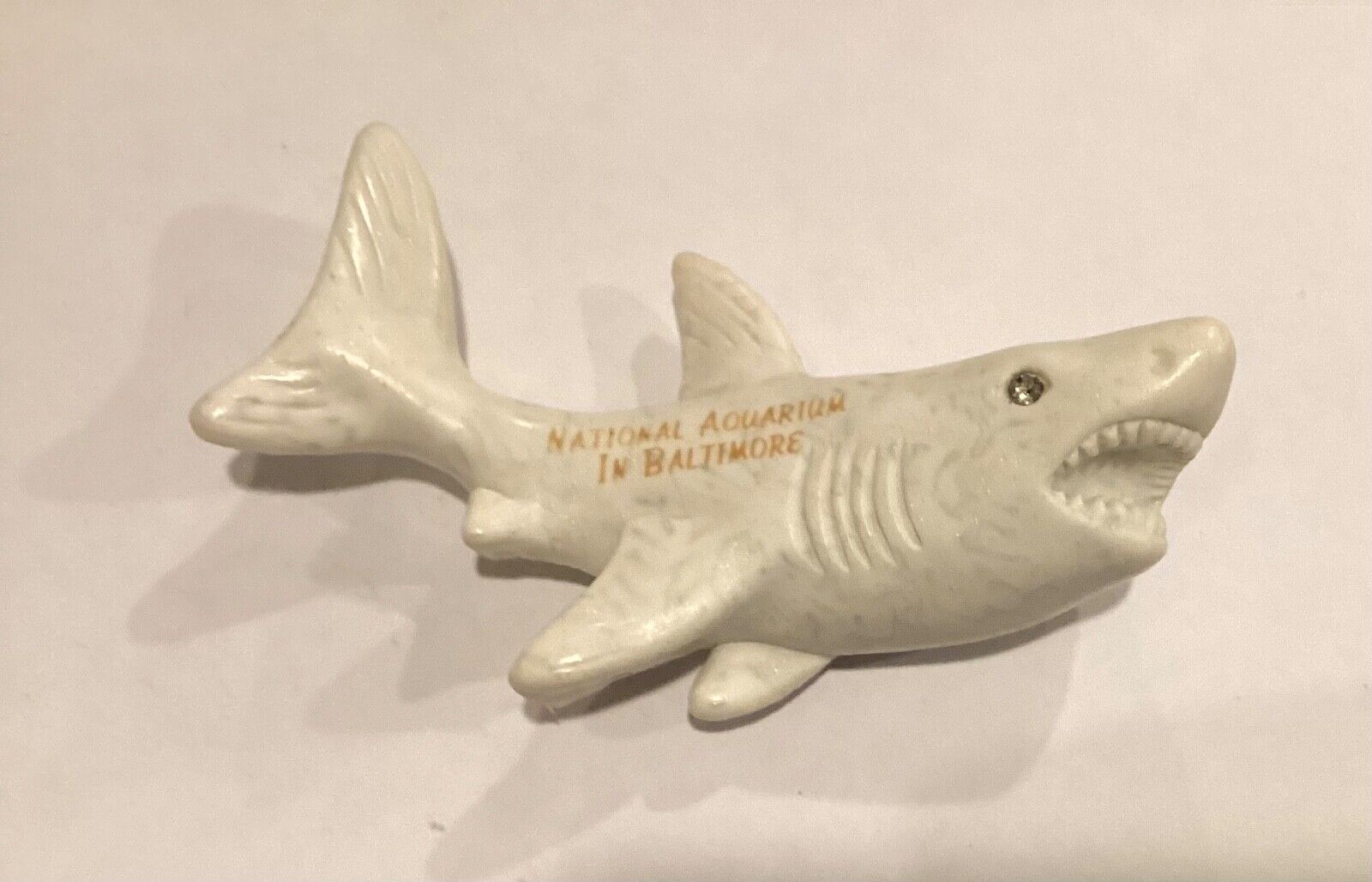 Baltimore National Aquarium Shark Clay Critters Fridge Magnet DW1