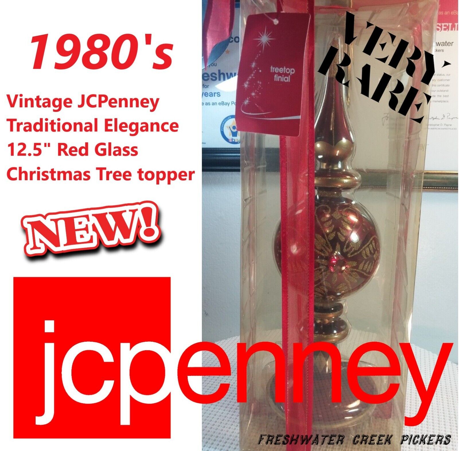 NEW Vintage JCPenney Traditional Elegance 12.5