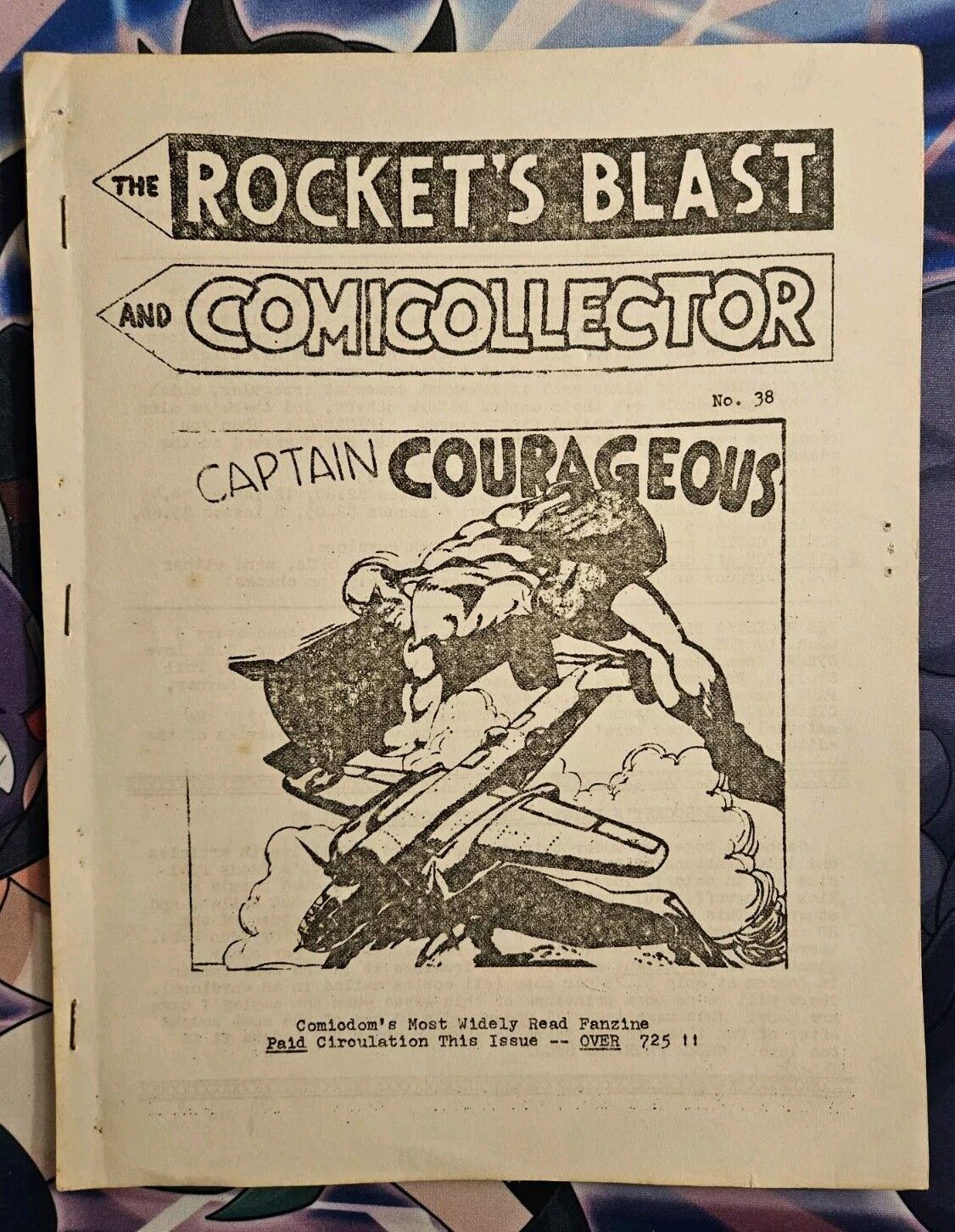 The Rockets Blast The Comicollector #38 (SFCA, 1965) - Fanzine - Vintage