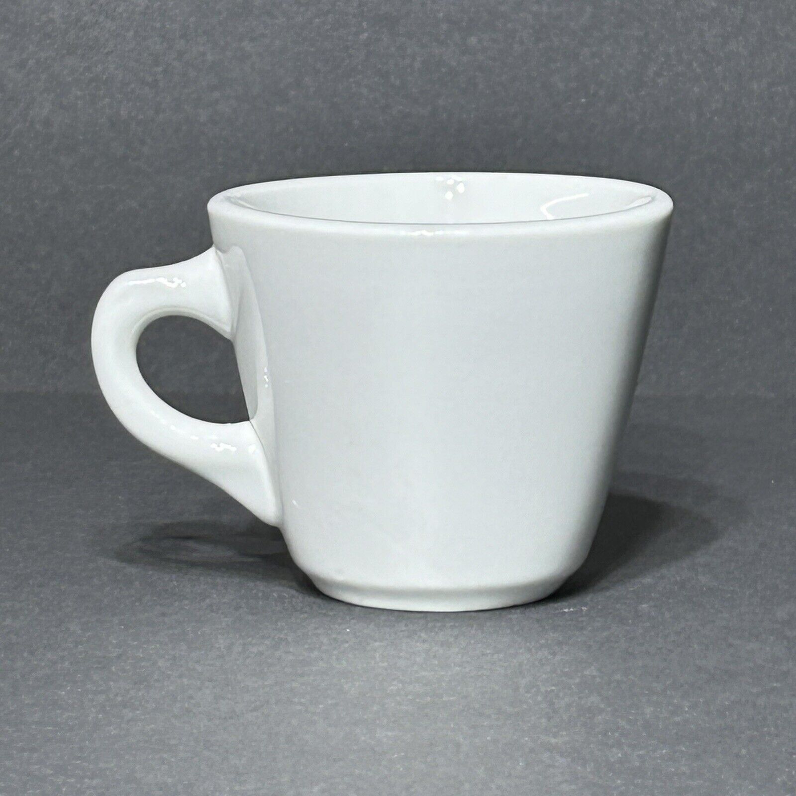 Vintage SHENANGO by Interpace White Coffee Tea Cup Mug USA Heavy Restaurant 8 oz