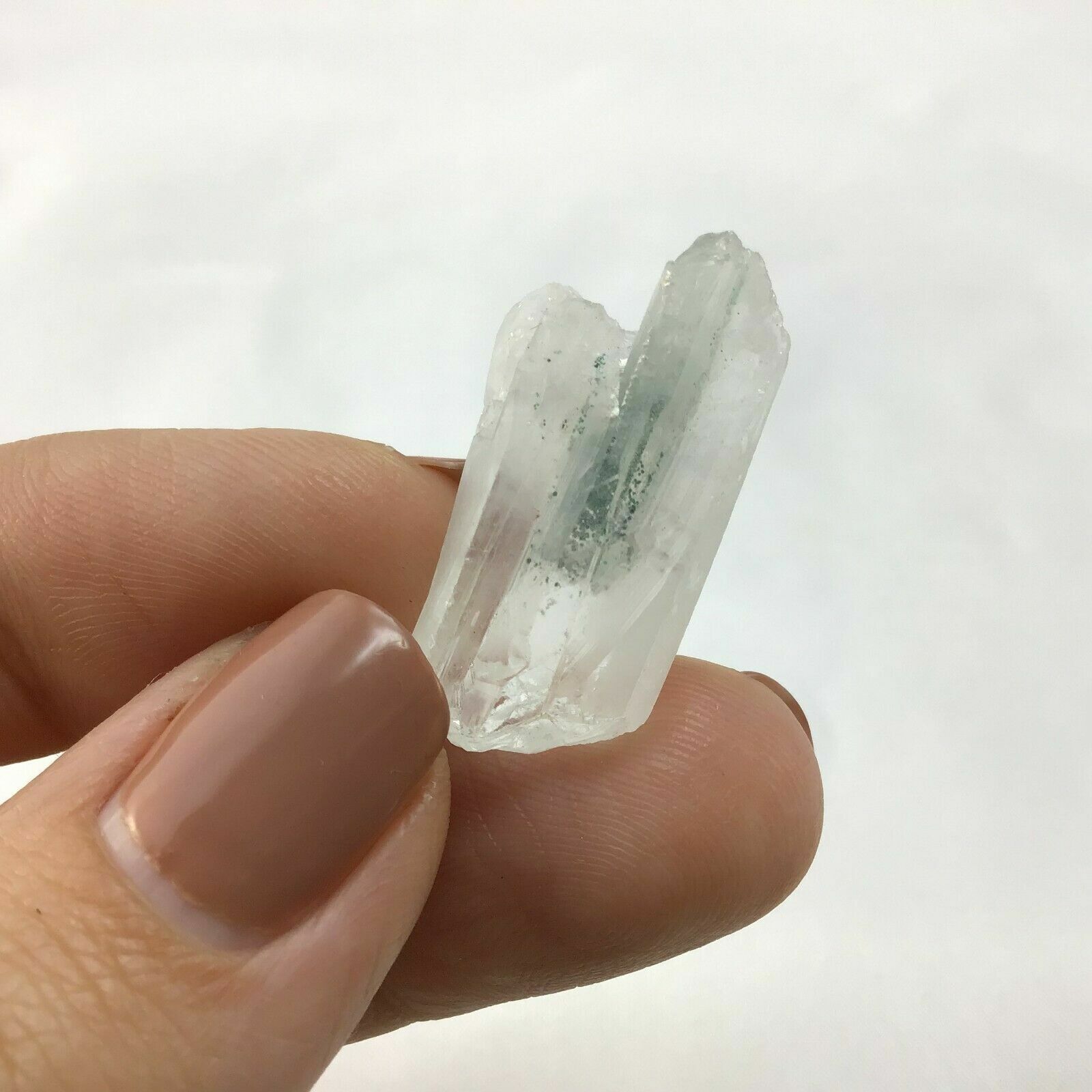 Quartz with Green Fuschite Phantom 29mm 1901-320 Madagascar Crystal Mineral