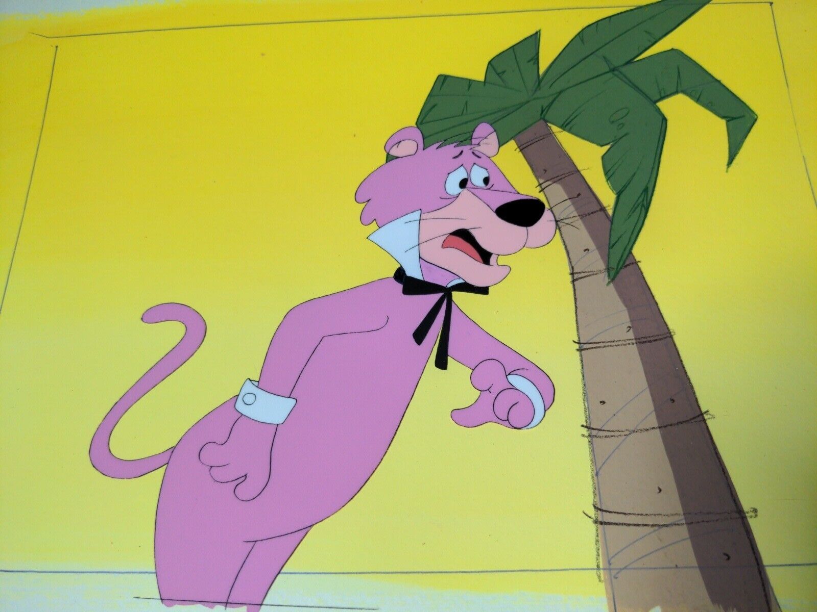 SNAGGLEPUSS animation cel Hanna-Barbera cartoons Yogi bear production art  I6