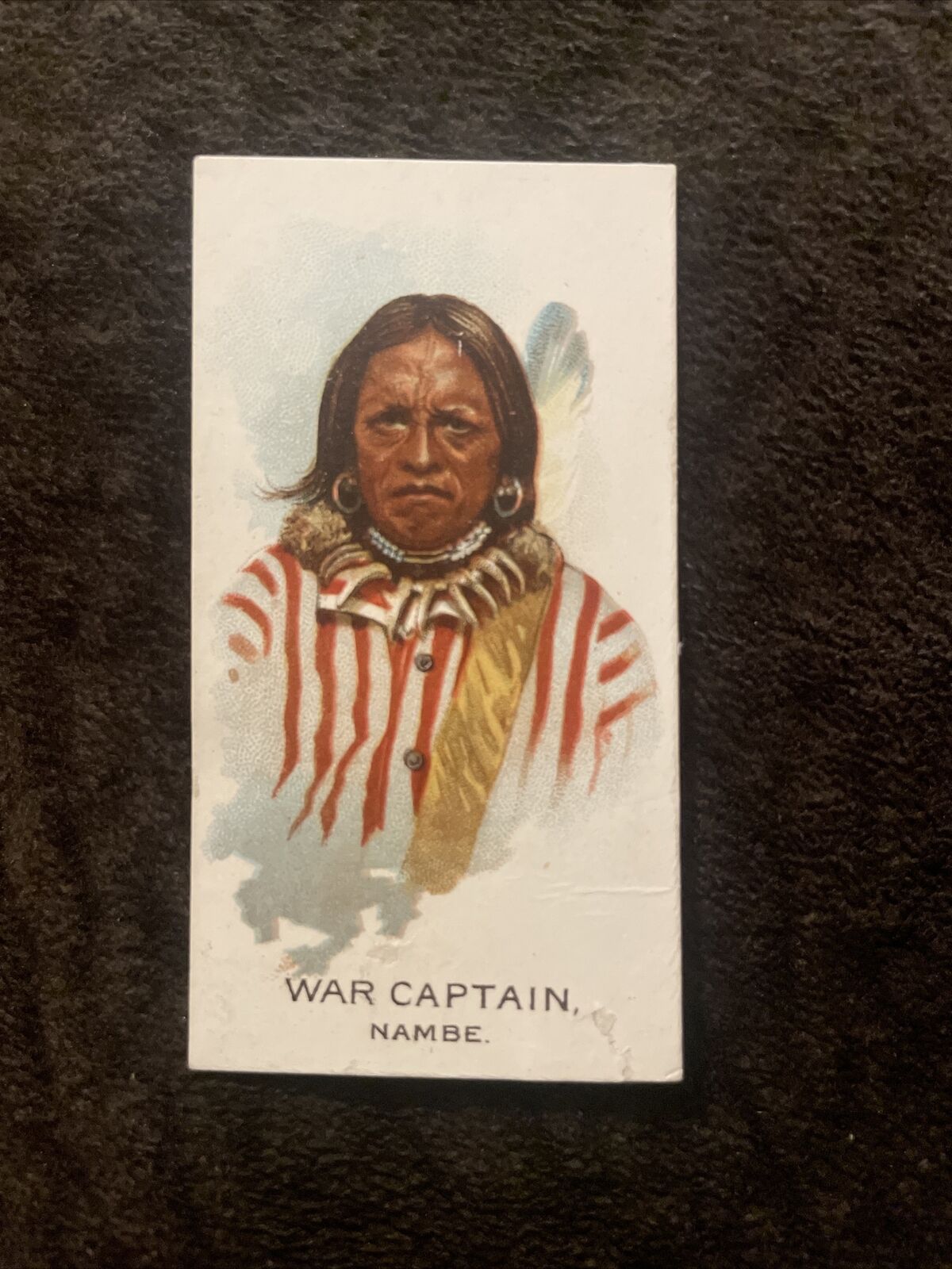 1888 N2 Allen & Ginter American Indian Chiefs War Captain Excellent  **BB-1024**