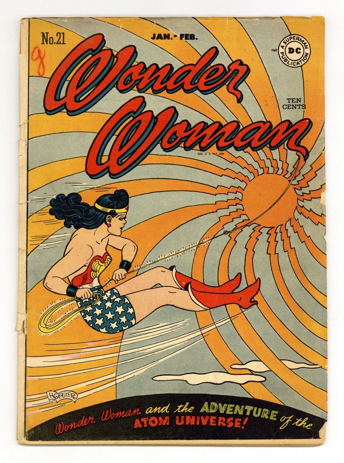 Wonder Woman #21 GD 2.0 1947