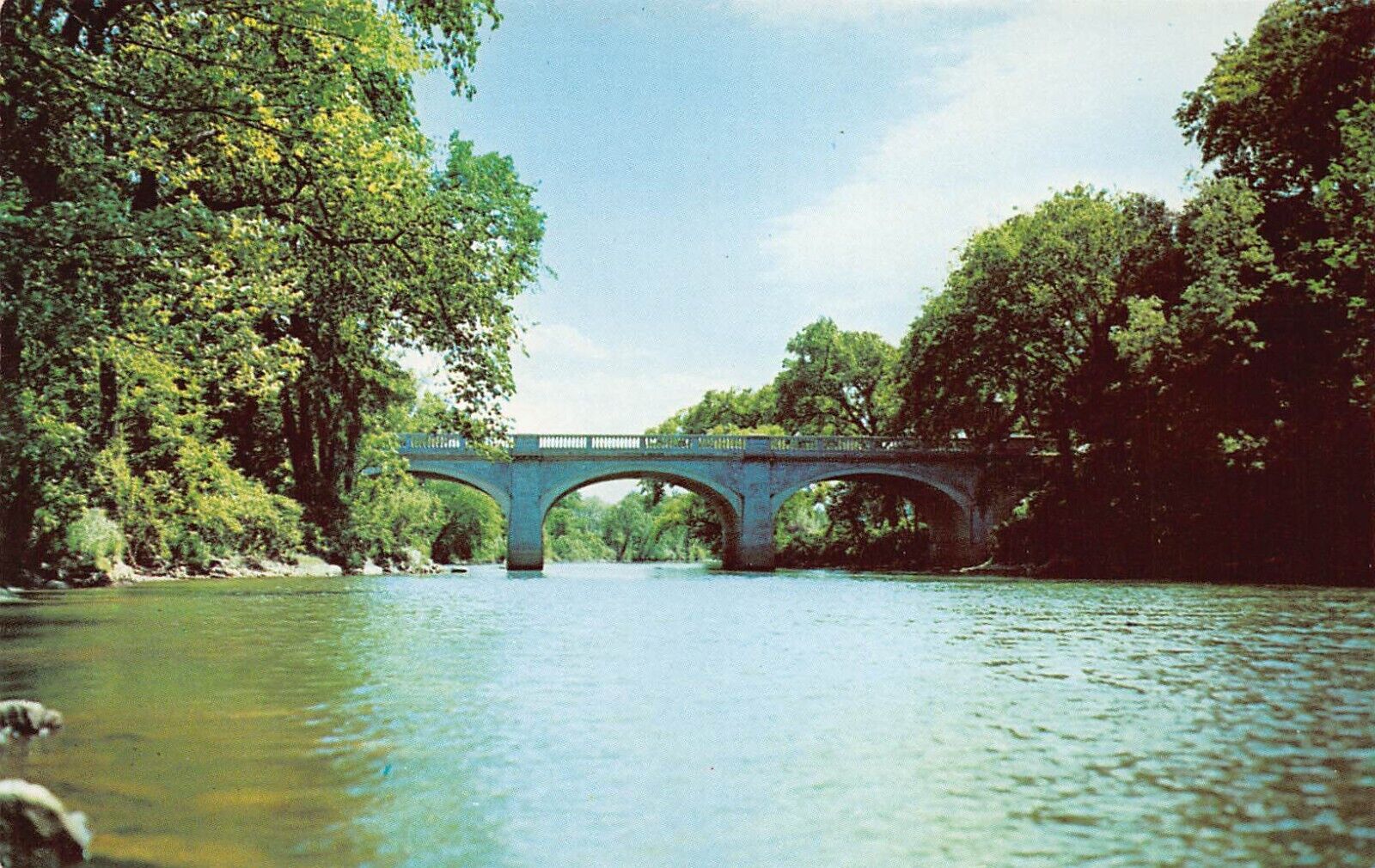 Proctor VT Vermont Marble Company Bridge Otter Creek Big Falls Vintage Postcard