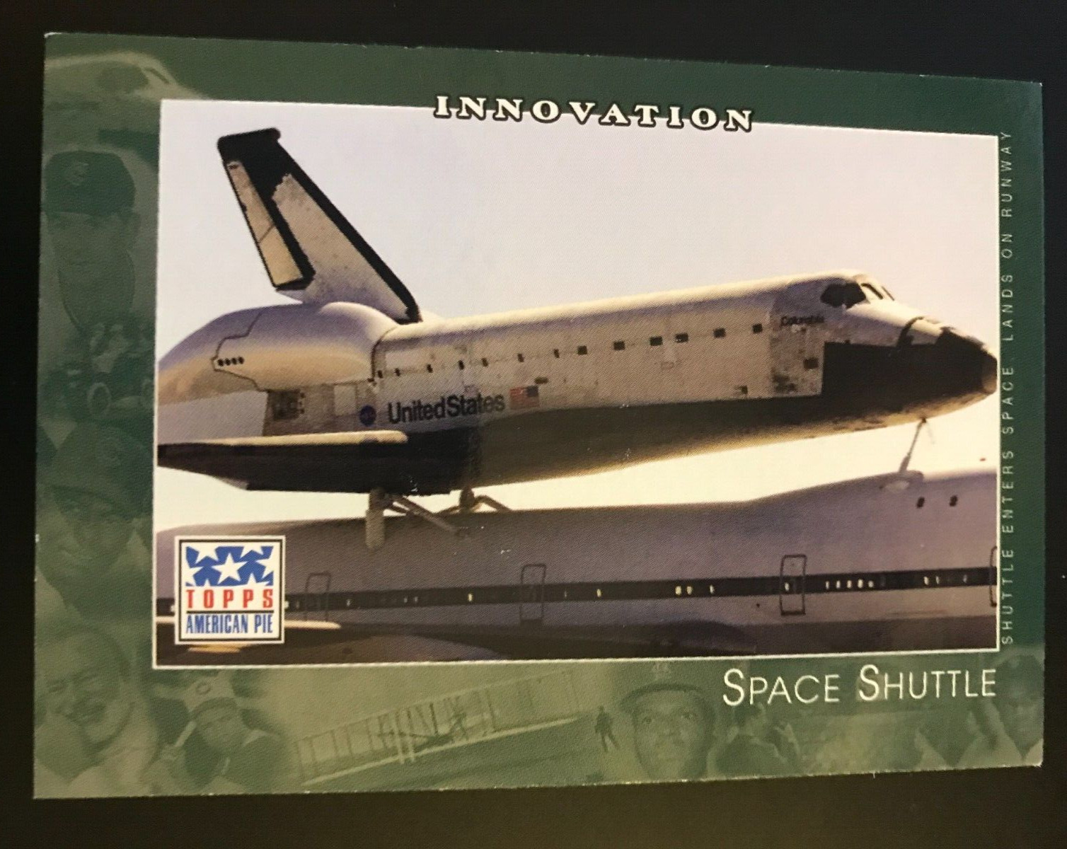 2002 Topps American Pie Space Shuttle Columbia #64 Innovation NASA