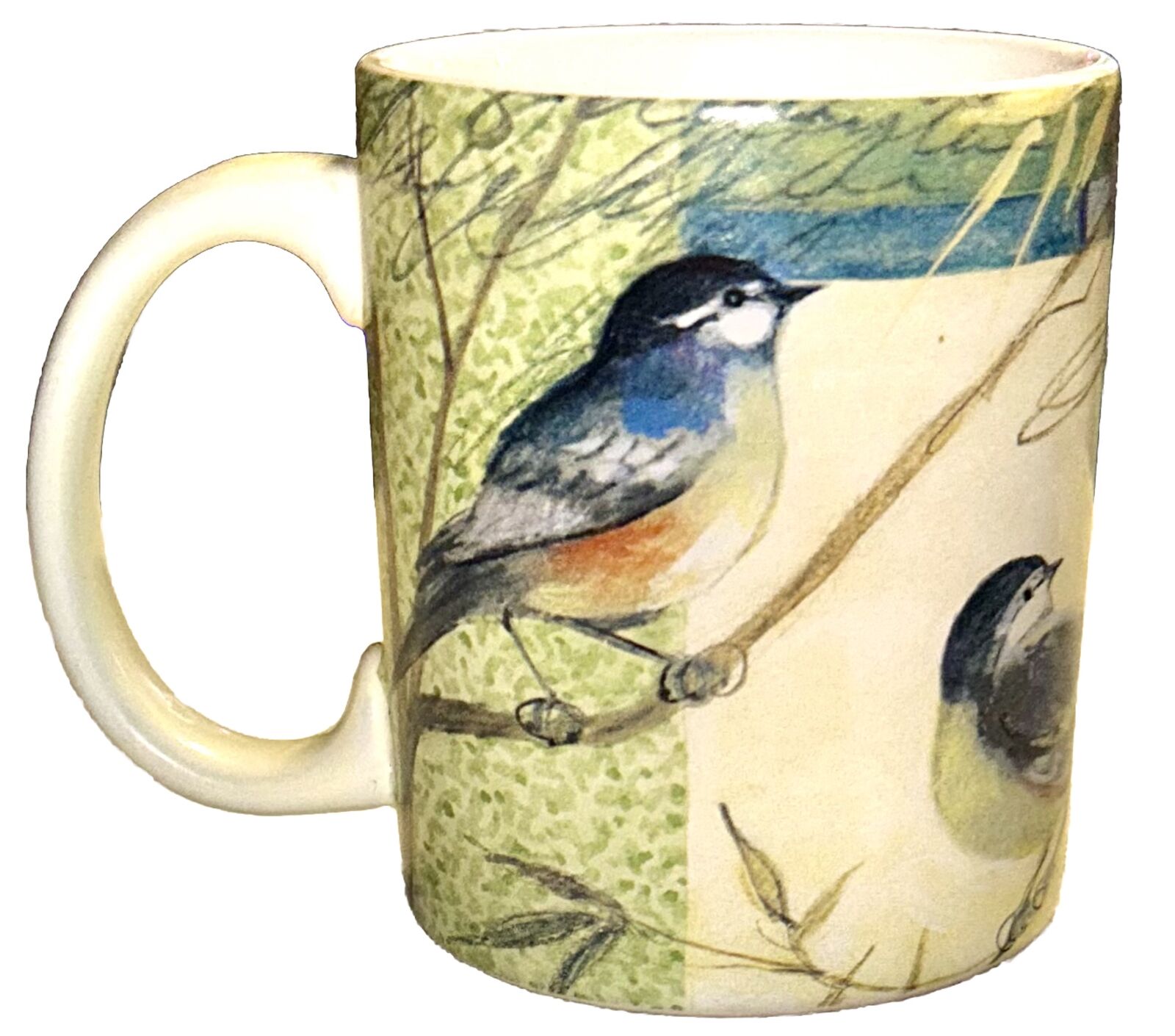BIRDS IN WATERCOLOUR LANG COMPANIES ARTWORK BY SUSAN WINGET 5001100 COFFEE CUP
