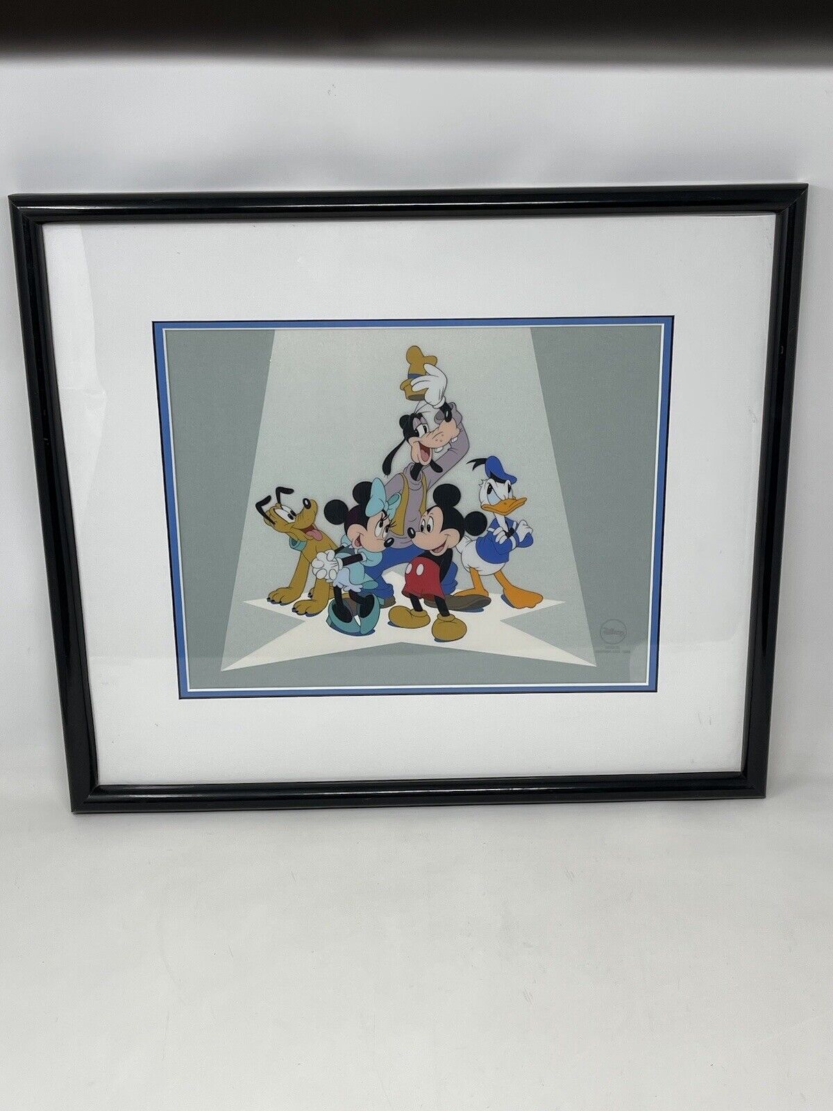 Walt Disney THE FABULOUS FIVE Sericel Limited Edition Size 5000 Framed w.Matting