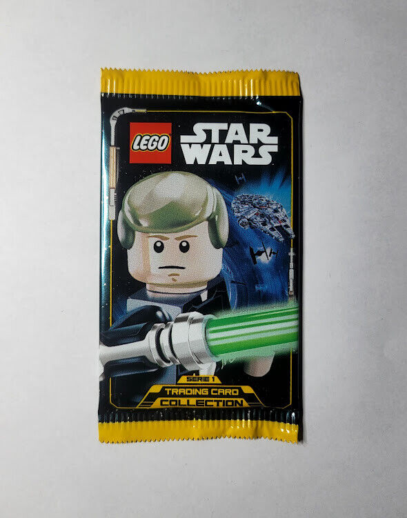 New Sealed packs. LEGO Star Wars trading cards Series 1 Packs- US Seller
