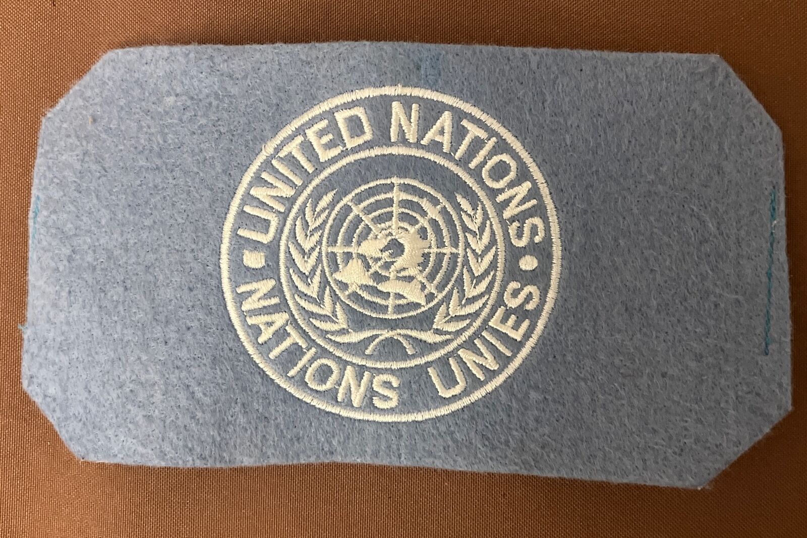 New UN United Nations Brassard/armband as used by advisers/observers