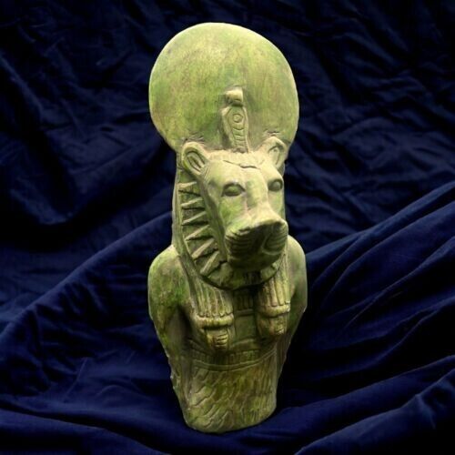 Authentic Sekhmet Statue - Ancient Egyptian Deity, Finest Stone Craftsmanship