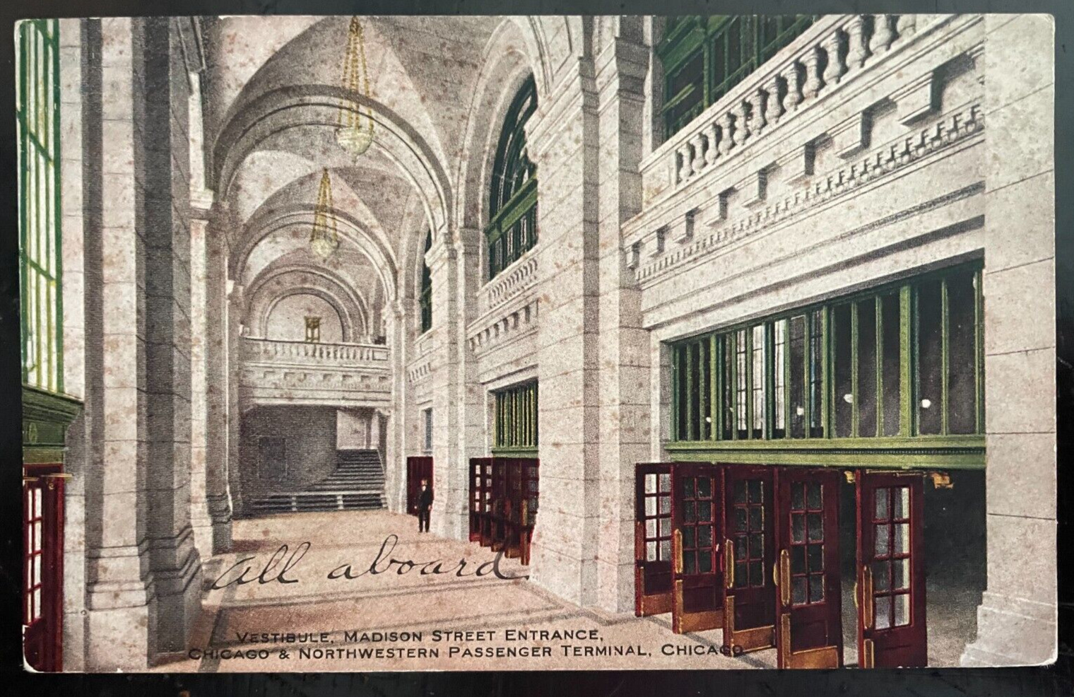 Vintage Postcard 1907-1915 Chicago-NW Passenger Terminal, Chicago (IL)